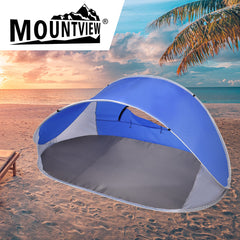Mountview Pop Up Tent Camping Beach Blue-1954802643578785799