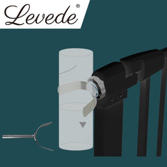 Levede Baby Safety Gate U Style Adaptor-1954802375910887431