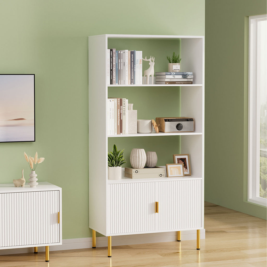 Levede Display Shelf 3 Tier Bookshelf-1954802408899088390