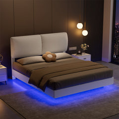 Levede Double Floating Bed Frame-1954802405312958471