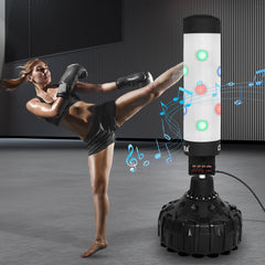 Centra Punching Boxing Bag Stand Electronic Counter Music LED Kick Gym Traning-1954802363592216583