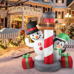 Santaco Inflatable Christmas Decor Pole-1963748914226139143