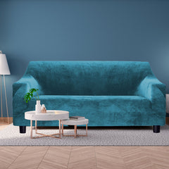 Marlow Sofa Covers 3 Seater High Stretch Green Agate Green-1954802340930392071