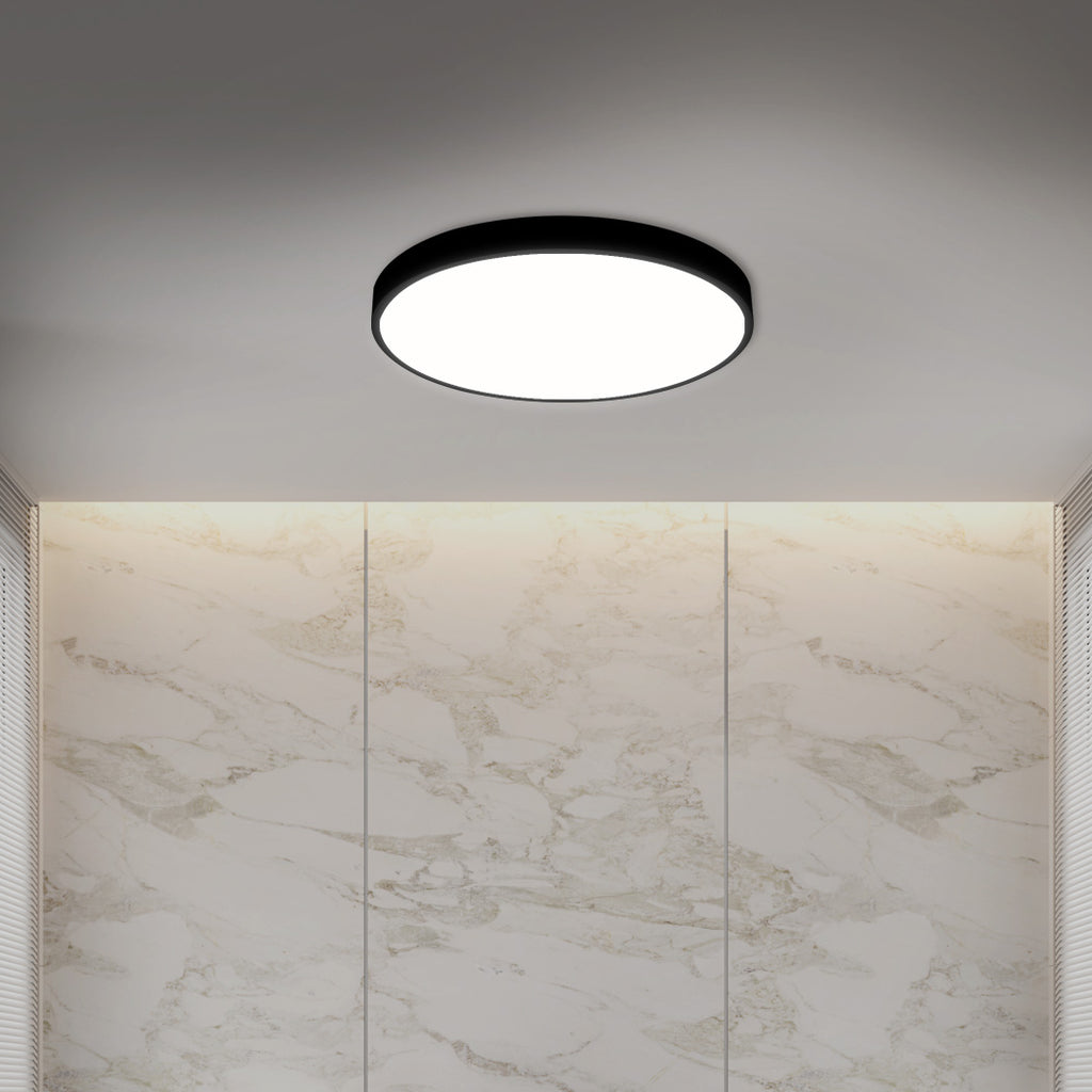 EMITTO 3-Colour Ultra-Thin 5CM LED Ceiling 60W Black-1954802828350459911