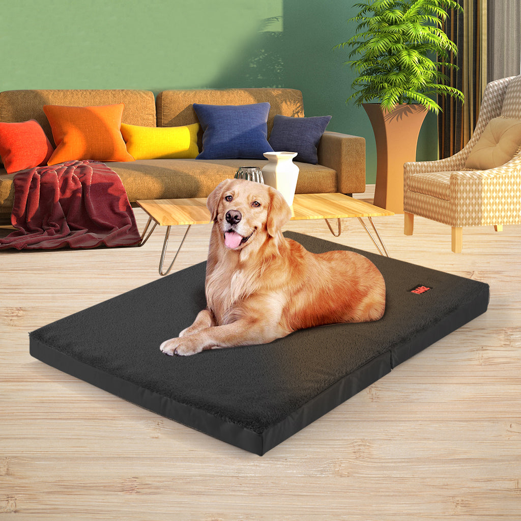 PaWz Pet Bed Foldable Dog Puppy Beds Black Medium-1954802758196531207