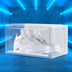 Stacked Shoe Box Acrylic Sneaker Display 1PC Clear-1954802596967485447