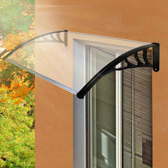 Mountview Window Door Awning Outdoor 1M X 1.5M Transparent 1x1.5M-1954802872034136071