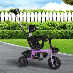 BoPeep Kids Tricycle Ride On Trike Toddler Purple-1954802769999302663