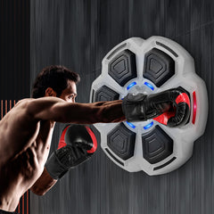 Centra Punching Box With 12OZ Boxing Glove Grey-1954802364468826119