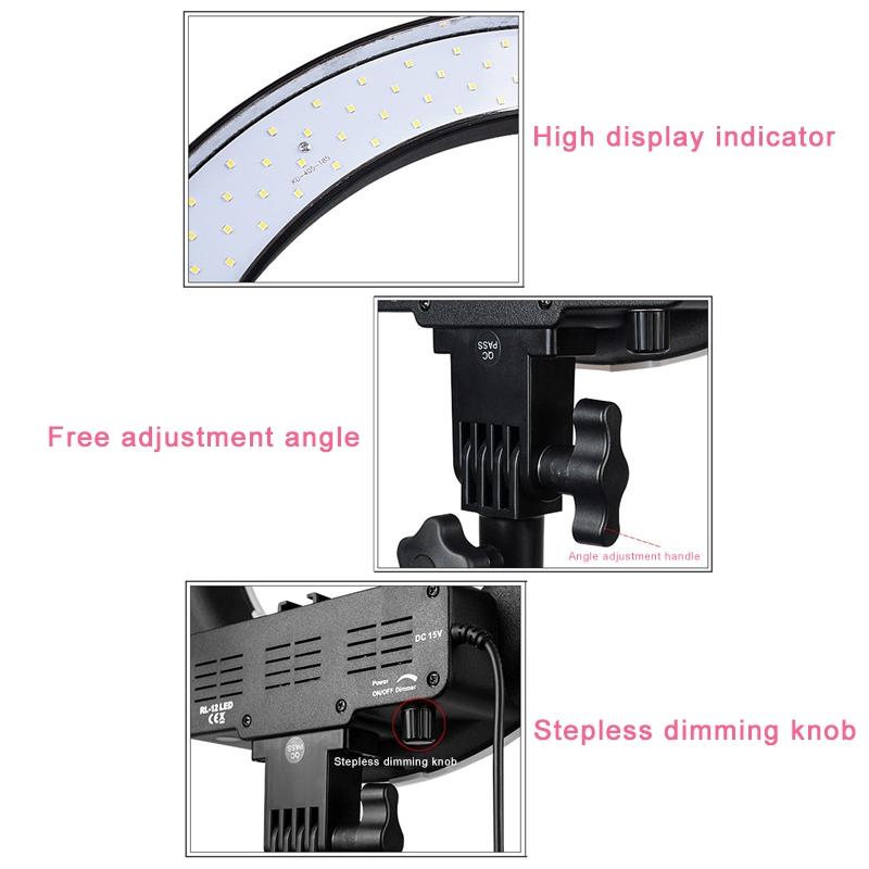 12 Anchor Led Ring Fill-In Light For Photography Self-Timer-1915197568929894408