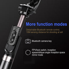 Foldable 3-In-1 Gimbal Stabilizer With Bluetooth Remote And Selfie Stick For Smartphones-1915197845762347011