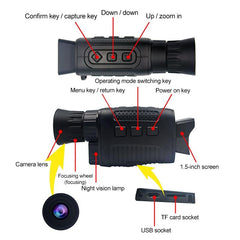 5X Digital Night Vision Monocular With Infrared Thermal Imaging-1915197934518013954