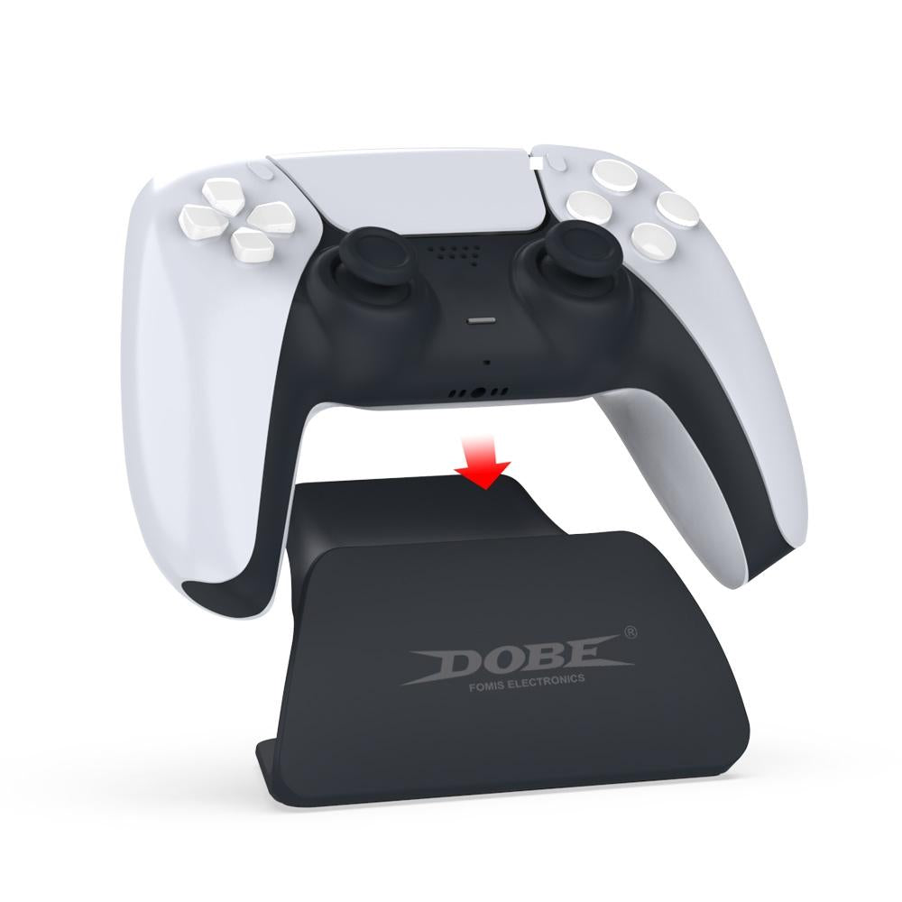 Ps5 Gamepad Controller Holder With Cable - White-1915197756641775619