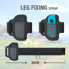 Switch Joy Con Grip With Straps And Cover - Adjustable-1915197957452468227
