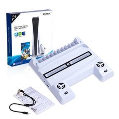 Multi-Function Ps5 Stand With Game Disc Storage-1915197588290801665