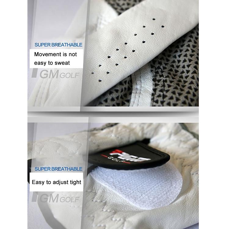Sheepskin Anti-Slip Golf Gloves - Left Hand Size 23#-1915197873868378114