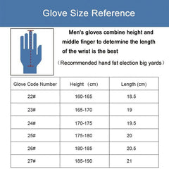 Sheepskin Anti-Slip Golf Gloves - Left Hand Size 23#-1915197873872572416