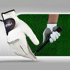 Sheepskin Anti-Slip Golf Gloves For Men - Right Hand Size 27#-1915197888930123776