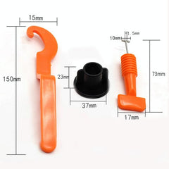 50-Pack Tile Leveling Clips For Perfect Paving Alignment-1915197985650774020