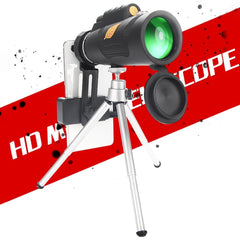 Professional 12X50 Hd Monocular Night Vision Telescope + Tripod-1915197942508163073