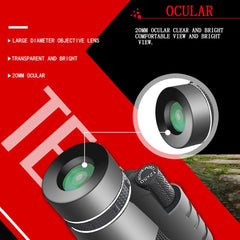 Professional 12X50 Hd Monocular Night Vision Telescope + Tripod-1915197942508163075