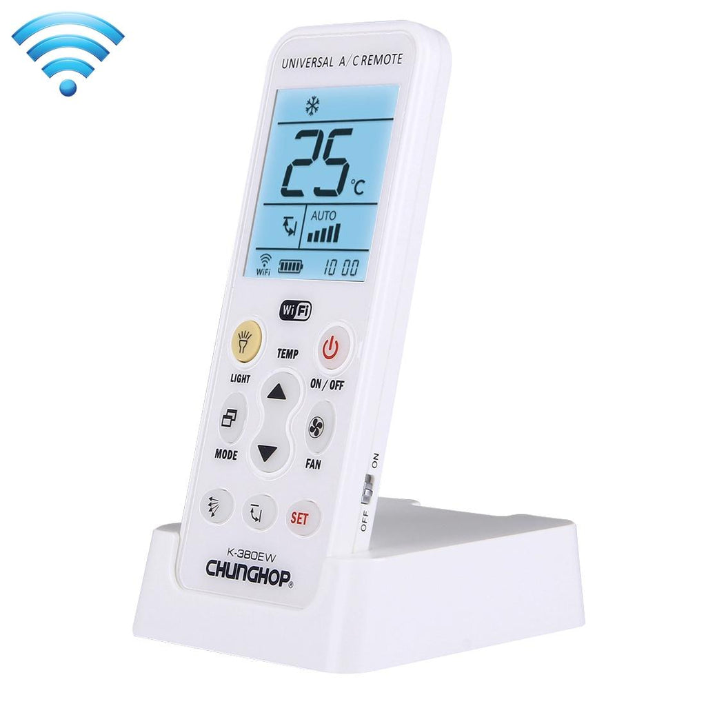 Universal Wifi Smart Ac Remote Control With Holder - Supports 2G / 3G / 4G / Wifi-1915198378308931585