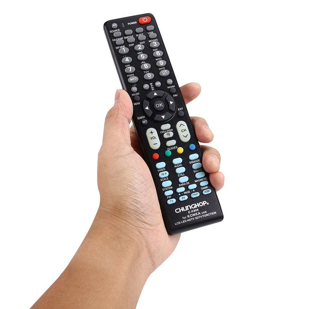 Universal Remote For Konka Led / Lcd / Hdtv - Chunghop K906-1915197621862010885