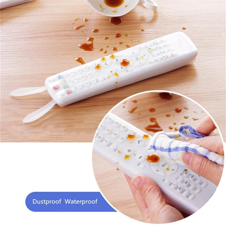 5-Pack Hisense Tv Remote Control Silicone Cover - Waterproof & Dustproof - 14.5 X 2Cm-1915197602140393476