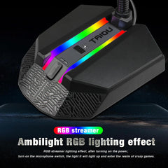 Flexible Usb Microphone With Rgb Lighting For Voice Chat And Video Conferencing-1915197799817940996