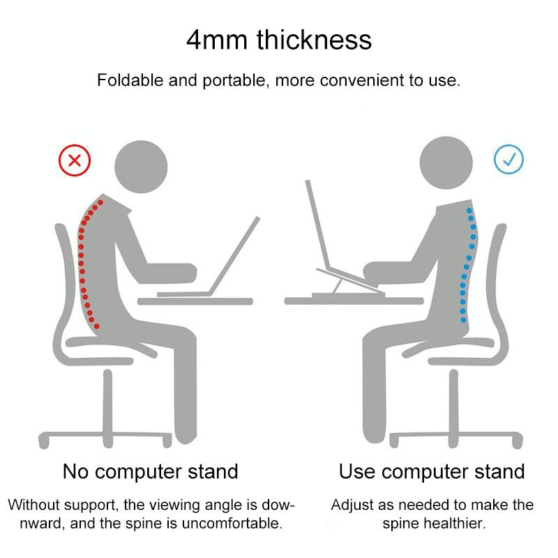 Aluminum Laptop Cooling Stand - Improved Heat Dissipation-1964932265360363525
