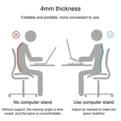 Aluminum Laptop Cooling Stand - Improved Heat Dissipation-1964932265360363525