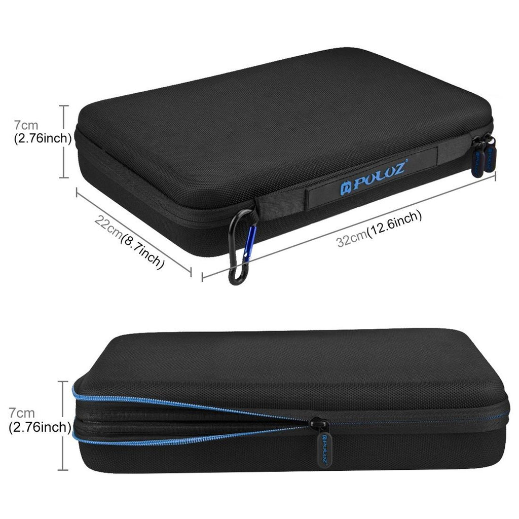 Waterproof Travel Case For Action Cameras And Accessories - Large Size-1922443461563387908