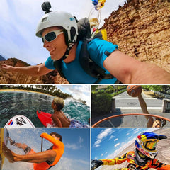 Set Of 3 Flat And 3 Curved Adhesive Pads For Gopro Hero12-1915197544854589444