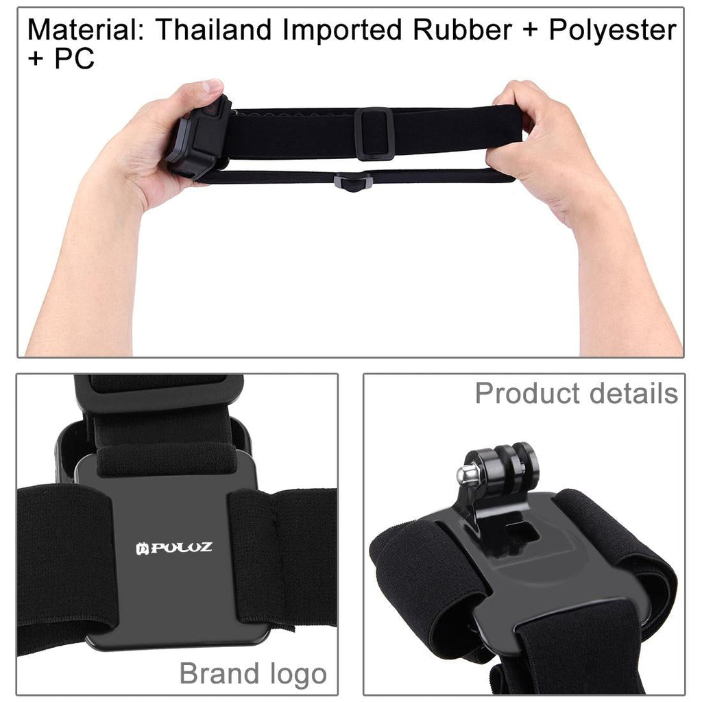 Adjustable Elastic Mount Belt For Action Cameras-1915197552999927812