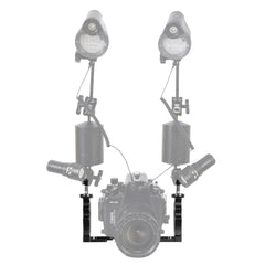 Adjustable Dual Handheld Lamp Arm For Action Cameras-1915198435955445764