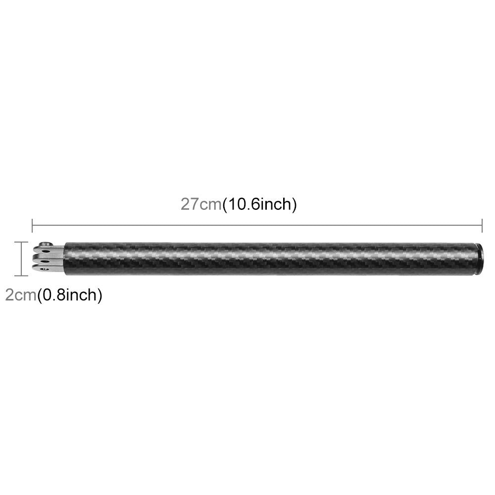 Lightweight Selfie Stick For Action Cameras - Aluminum / Carbon Fiber-1915197827018002434