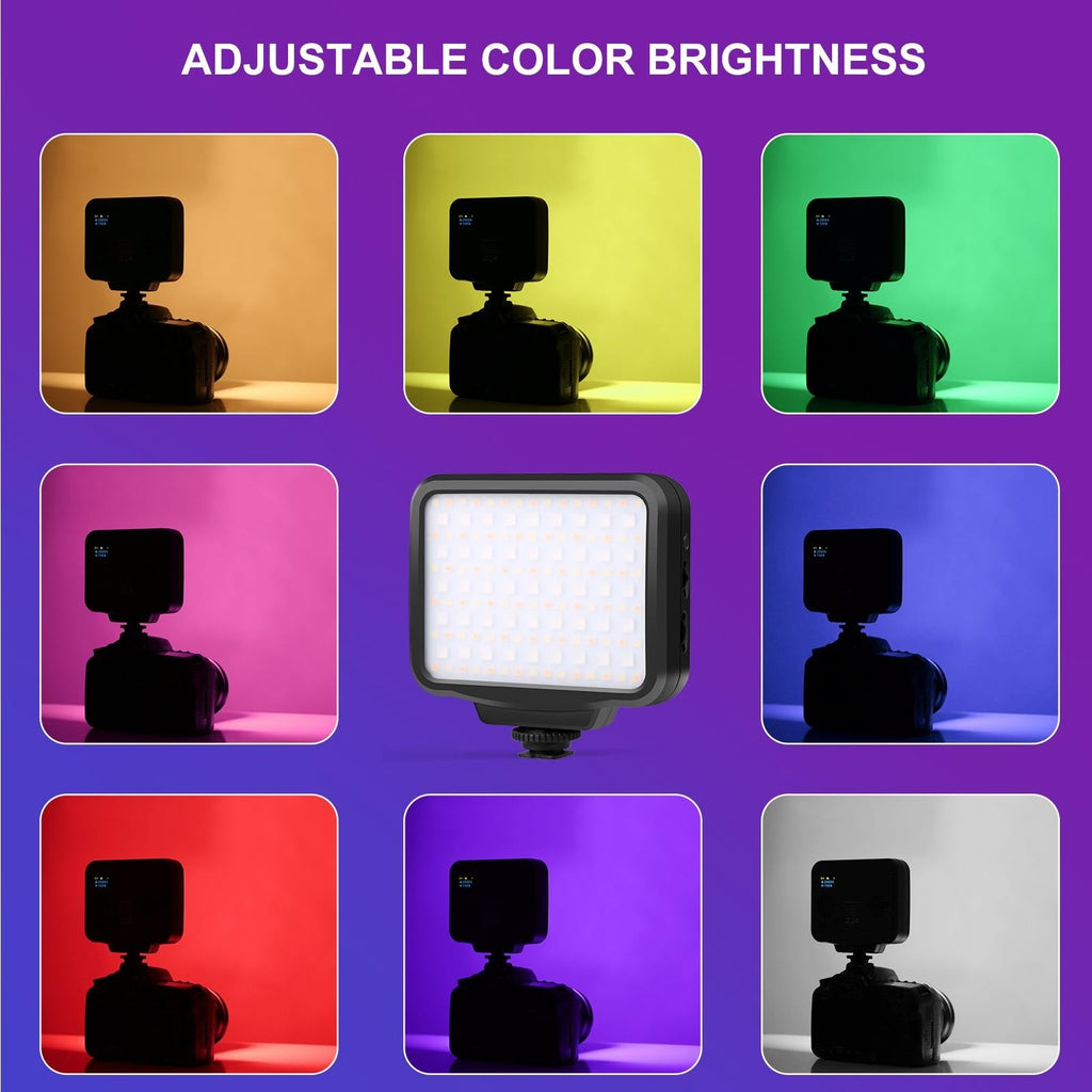 Handheld On-Camera Led Light With 2500-9900K & Rgb Fill For Photography-1915197559790505988