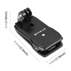 360 Degree Rotating Backpack Hat Mount With Phone Clamp Kit-1915197533559328769