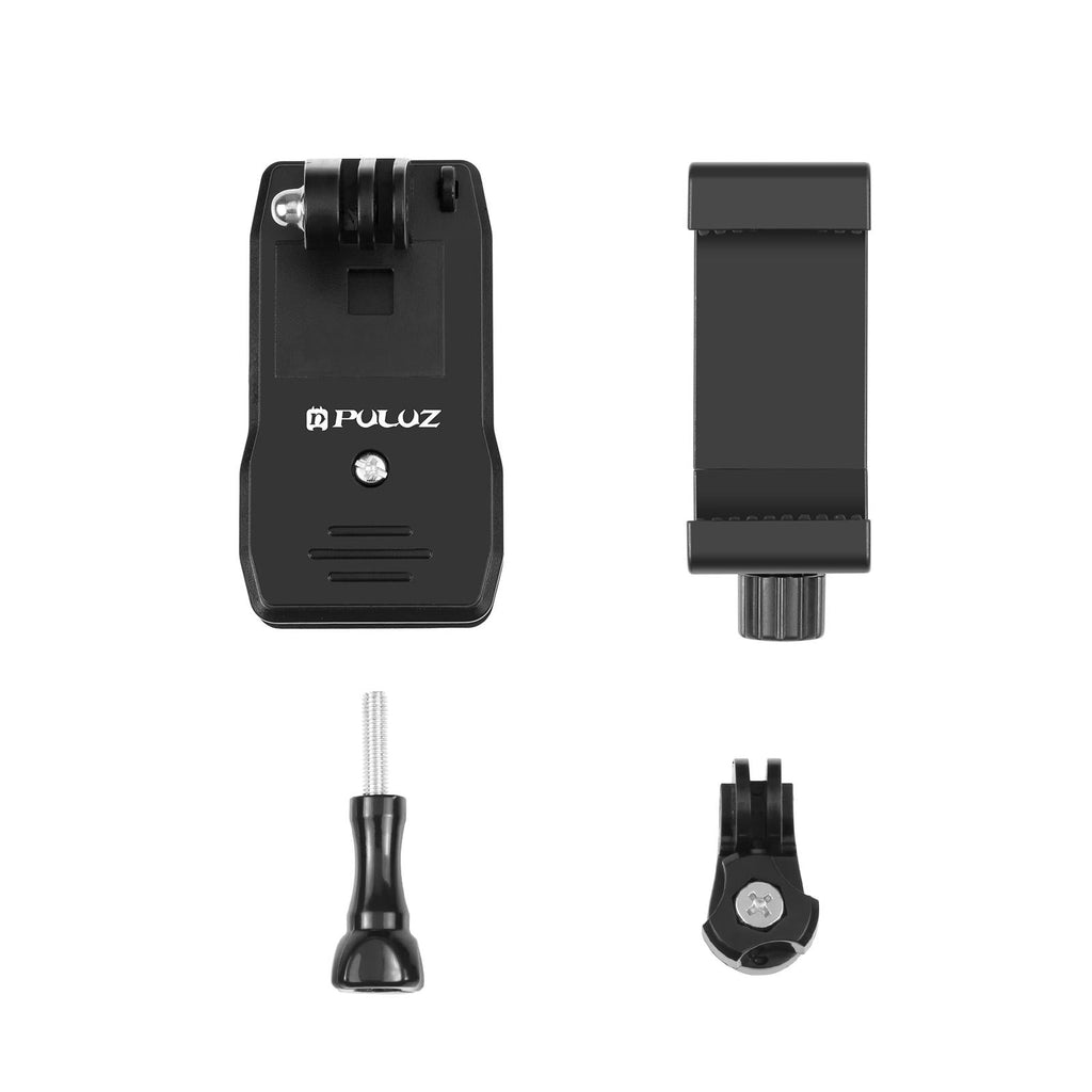 360 Degree Rotating Backpack Hat Mount With Phone Clamp Kit-1915197533559328774