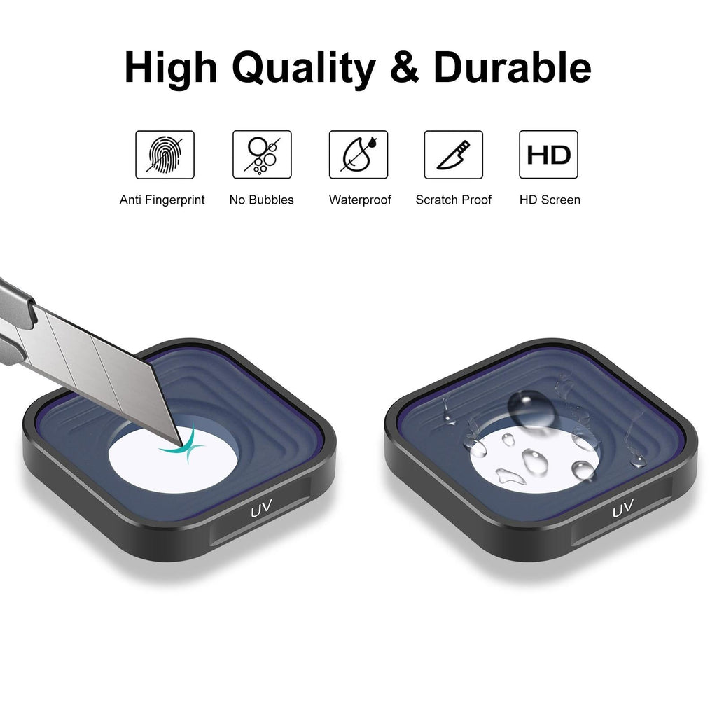 Gopro Action Camera Lens Filter - Compatible With Hero12 / 11 / 10 / 9-1915197724861534211