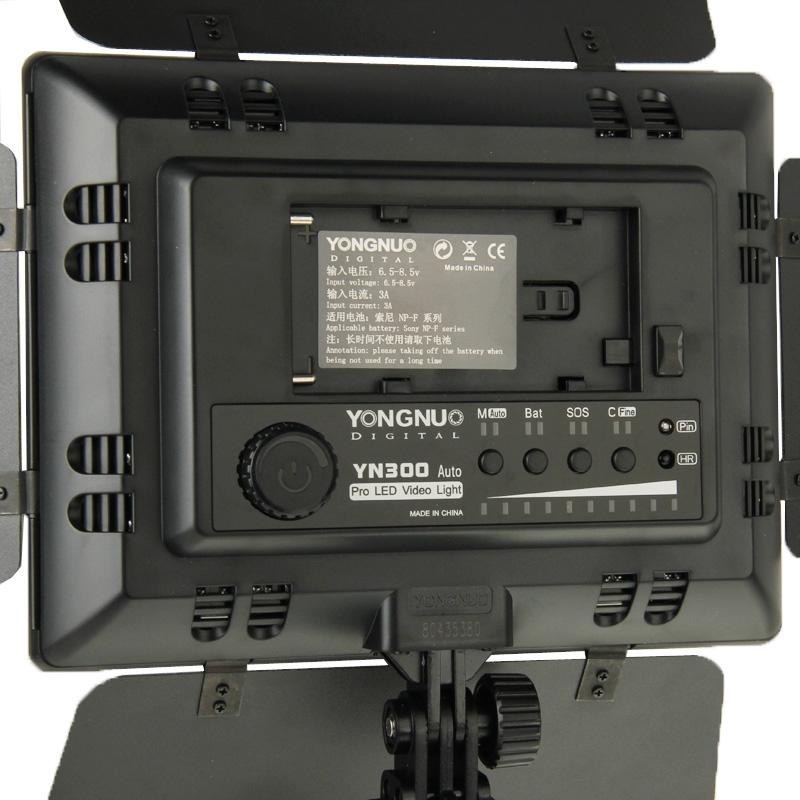 Pro Led Video Light For Dslr / Camcorder - 300 Leds - Black-1915197711313932293