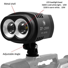 2 Led Video Light For Camera / Camcorder - Zf-2000-1964932306187718658