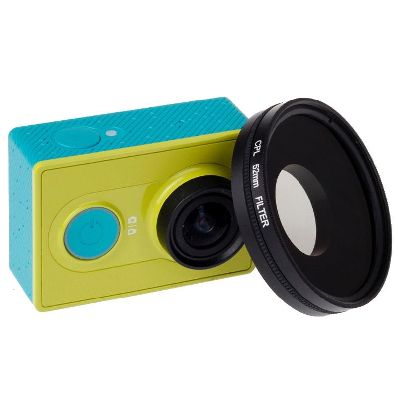 Xiaomi Xiaoyi 4K / 4K Lite / Sport Camera Circular Polarizer Filter + Cap-1915197705672593411
