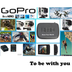 Portable Waterproof Travel Case For Action Cameras - Shockproof Fits Gopro Insta360 Dji - 22X16X7Cm-1922443395704426505