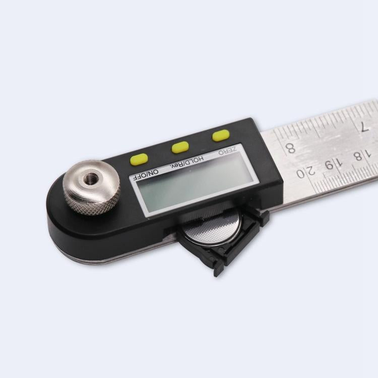 2-In-1 Digital Angle Finder Protractor - 300Mm Goniometer Ruler-1915198424450469890