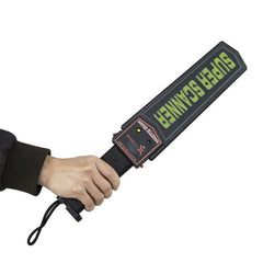 Black Super Scanner Wand Metal Detector - Md-3003B1-1969996459310977027