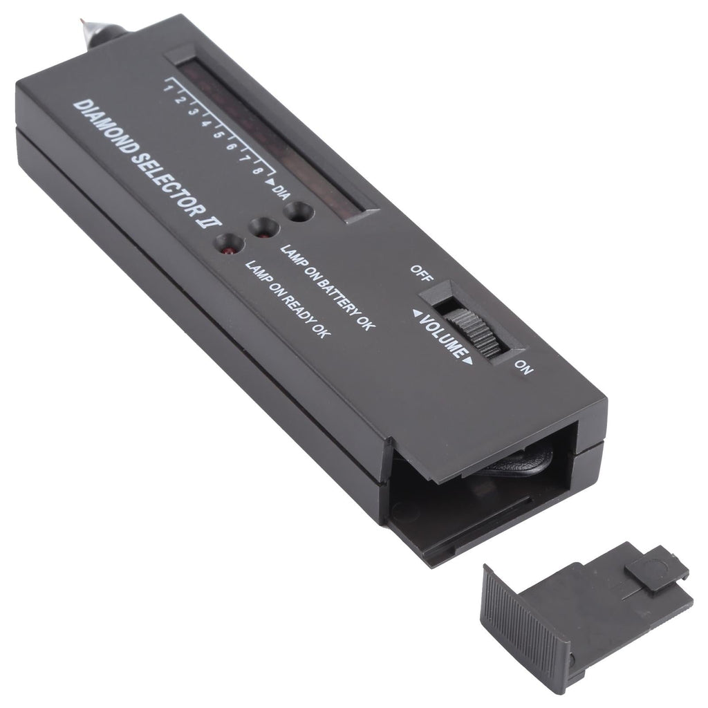 Led Diamond Selector With Battery Indicator - Black-1969996460057563138