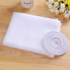 White Diy Window Screen With Hook And Loop Fastener For Mosquito Net-1915197747816960003
