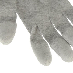 Universal Size Esd Safe Pu Fingertip Coating Gloves For Electronics Repair - Pair-1915197738044231683