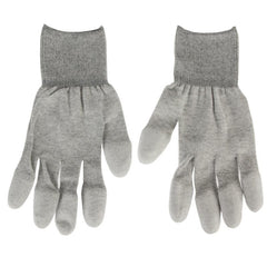 Universal Size Esd Safe Pu Fingertip Coating Gloves For Electronics Repair - Pair-1915197738044231685